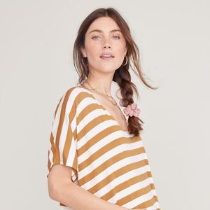 HATCH COLLECTION PERFECT VEE MATERNITY SHIRT